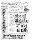 Letters to Live By Lettering Reference Guide Vol 1