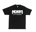 NORM "No One Rules Me" Black Tee
