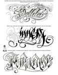 Letters to Live By Lettering Reference Guide Vol 2